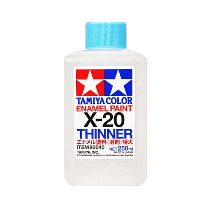 Tamiya X-20 Enamel Thinner (250ml) for Accent Panel Line