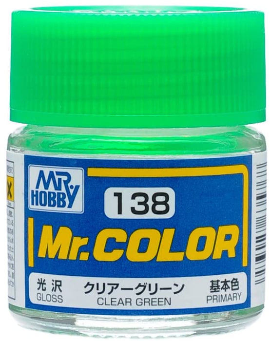 C138 CLEAR GREEN (Solvent Based)