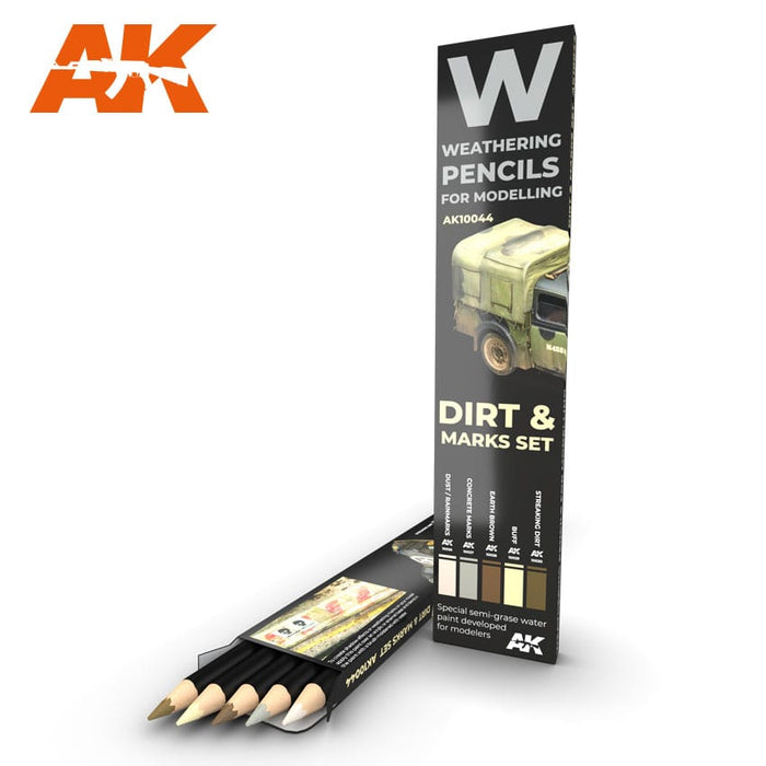 AK10044 Dirts & Marks Weathering Set