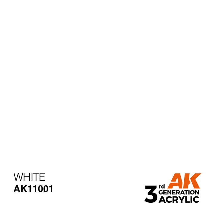 AK11001 White 17ml