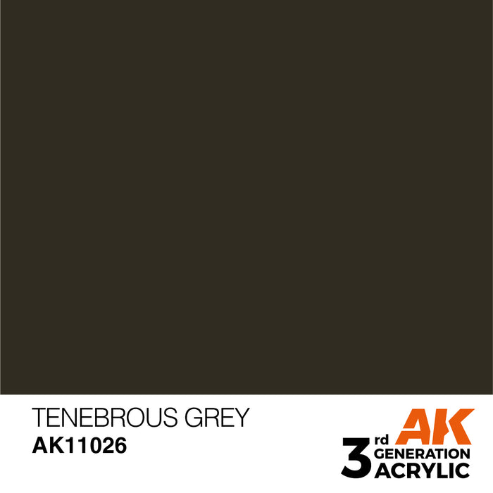 AK11026 Tenebrous Grey 17ml