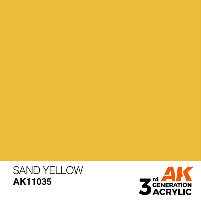AK11035 Sand Yellow 17ml