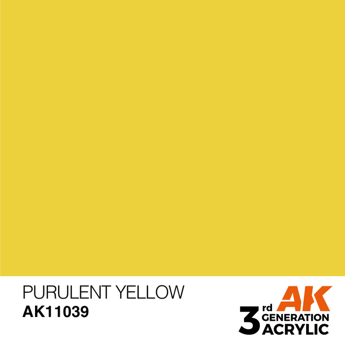 AK11039 Purulent Yellow 17ml