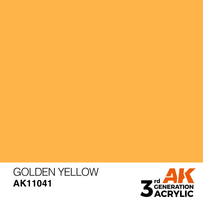 AK11041 Golden Yellow 17ml