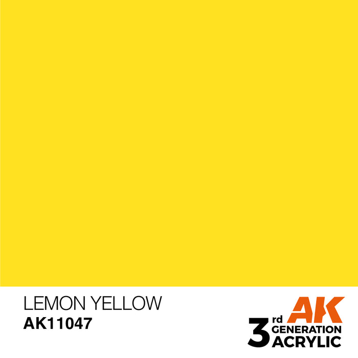 AK11047 Lemon Yellow 17ml