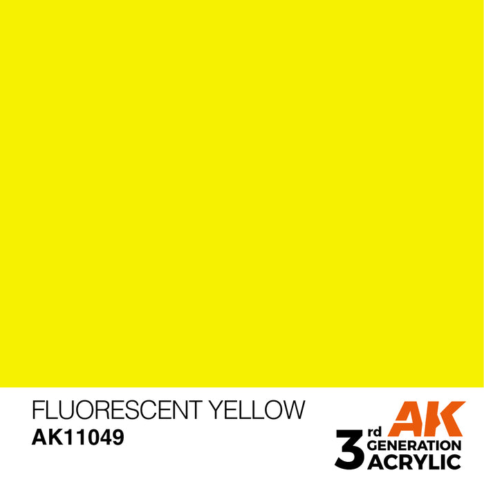 AK11049 Fluorescent Yellow 17ml