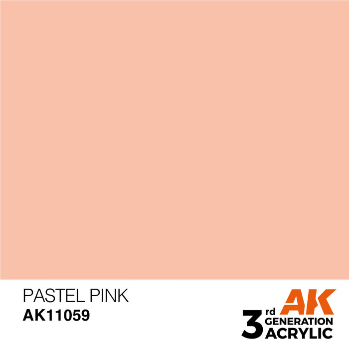 AK11059 Pastel Pink 17ml