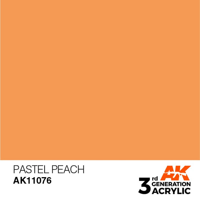AK11076 Pastel Peach 17ml