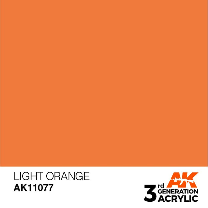 AK11077 Light Orange 17ml