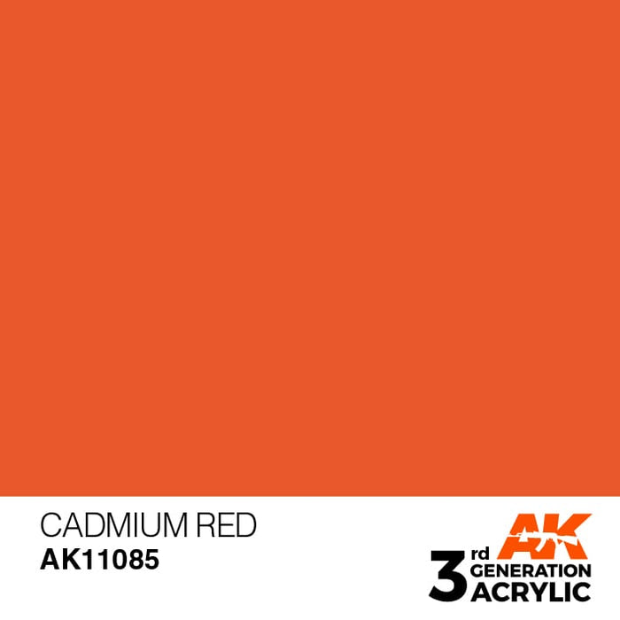 AK11085 Cadmium Red 17ml