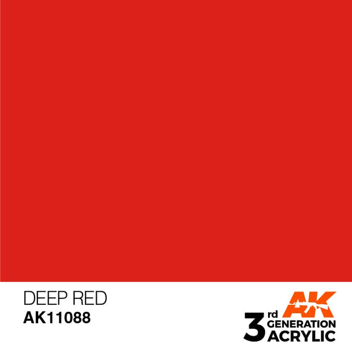 AK11088 Deep Red 17ml
