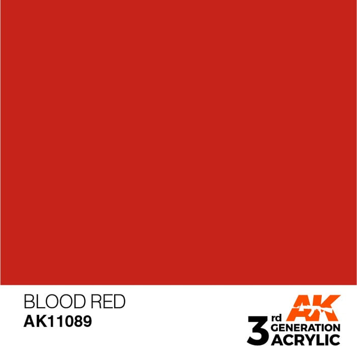 AK11089 Blood Red 17ml