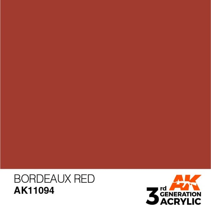 AK11094 Bordeaux Red 17ml