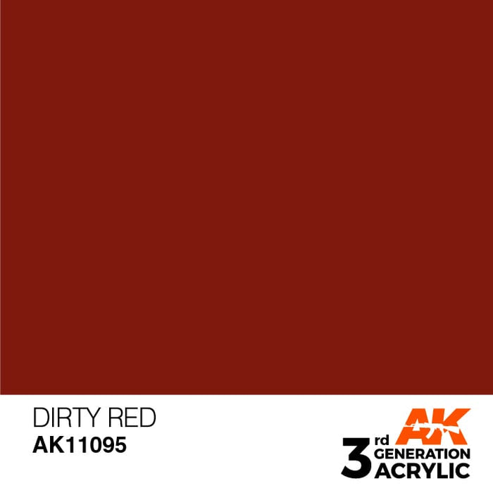 AK11095 Dirty Red 17ml