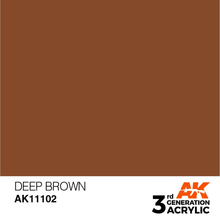 AK11102 Deep Brown 17ml