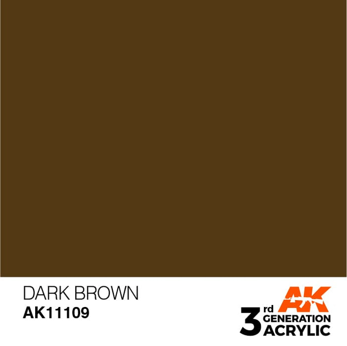 AK11109 Dark Brown 17ml