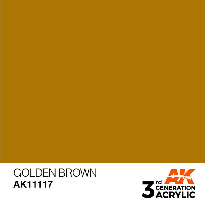 AK11117 Golden Brown 17ml