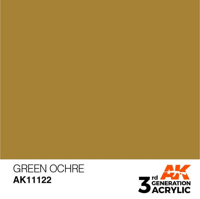 AK11122 Green Ocher 17ml