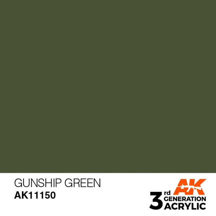 AK11150 Gunship Green 17ml