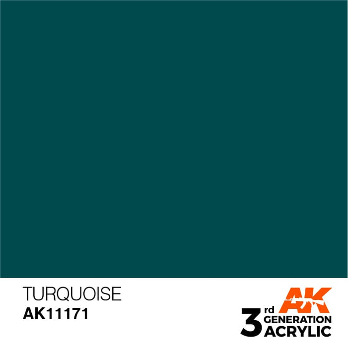 AK11171 Turquoise 17ml