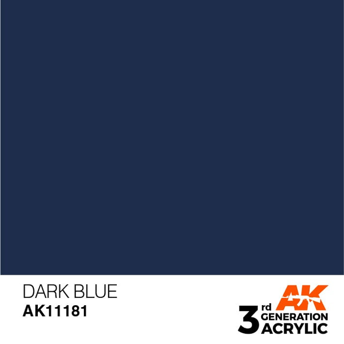 AK11181 Dark Blue 17ml