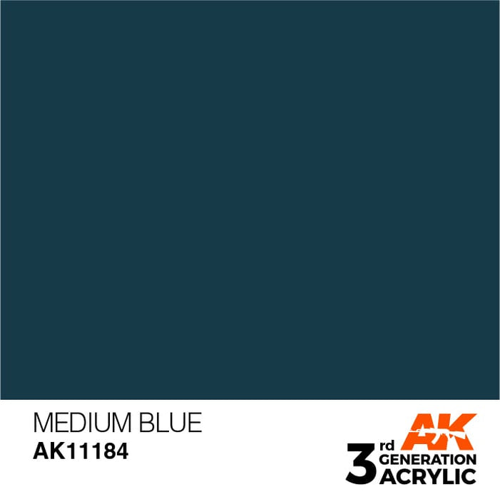 AK11184 Medium Blue 17ml