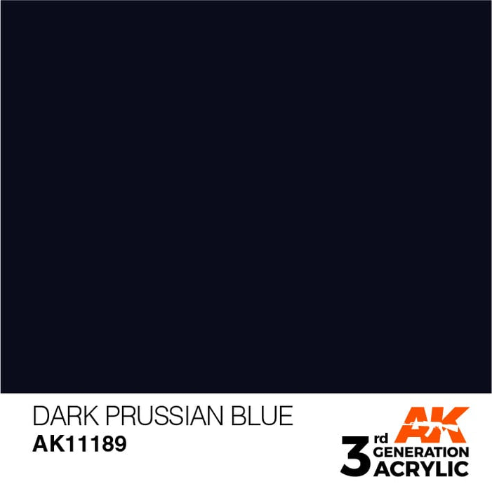 AK11189 Dark Prussian Blue 17ml