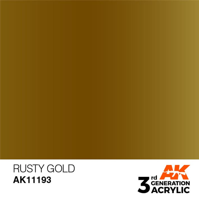 AK11193 Rusty Gold 17ml