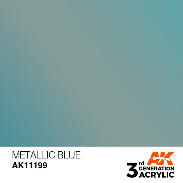 AK11199 Metallic Blue 17ml