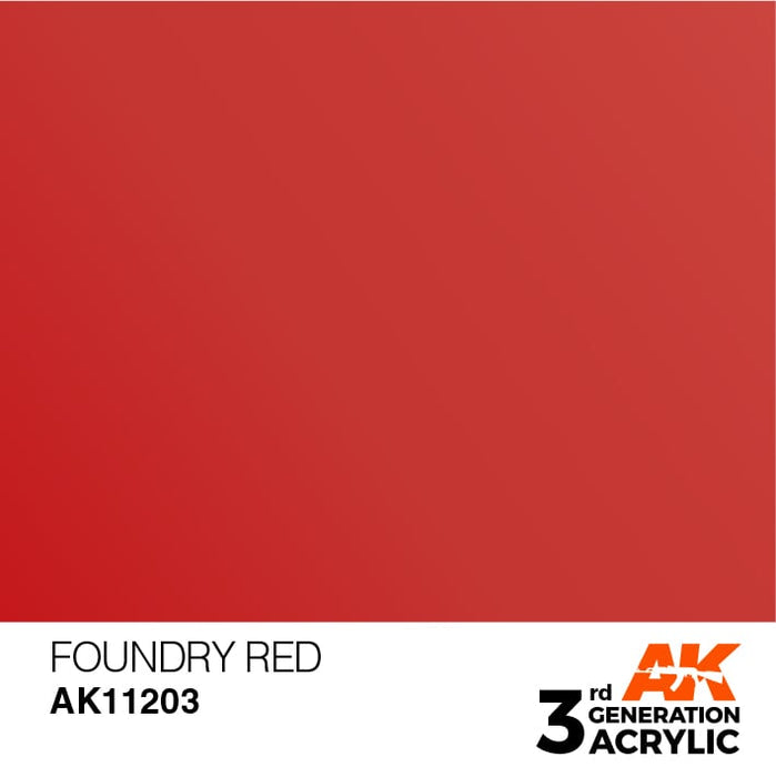 AK11203 Foundry Red 17ml