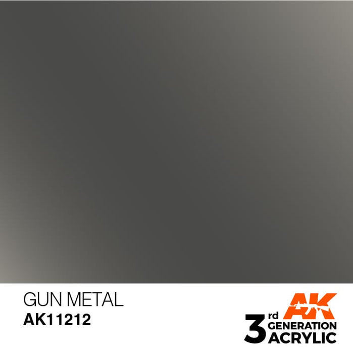 AK11212 Gun Metal 17ml