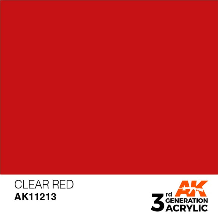 AK11213 Clear Red 17ml
