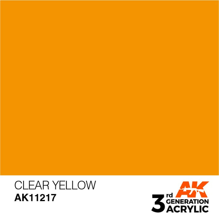 AK11217 Clear Yellow 17ml