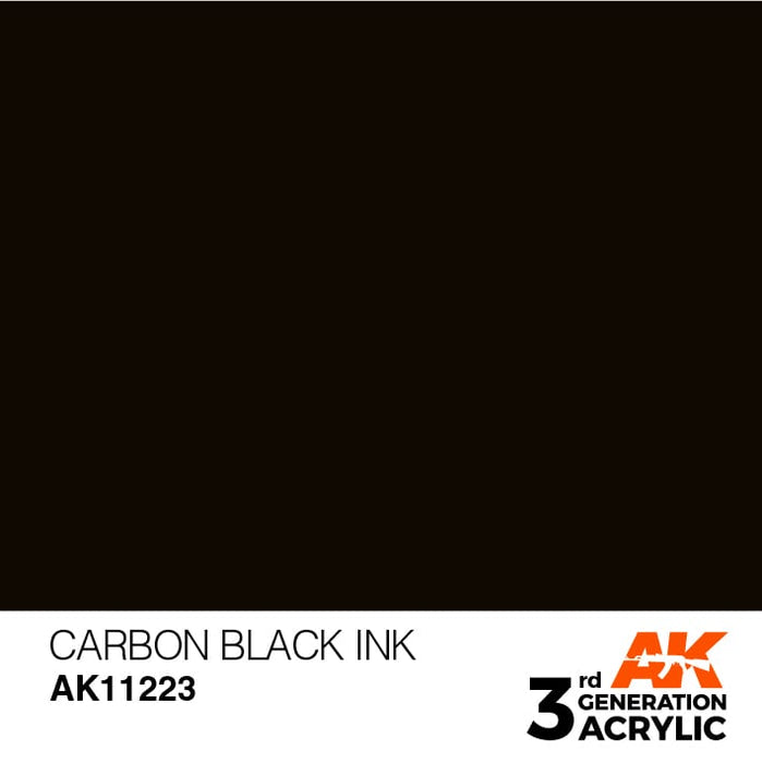 AK11223 Carbon Black INK 17ml