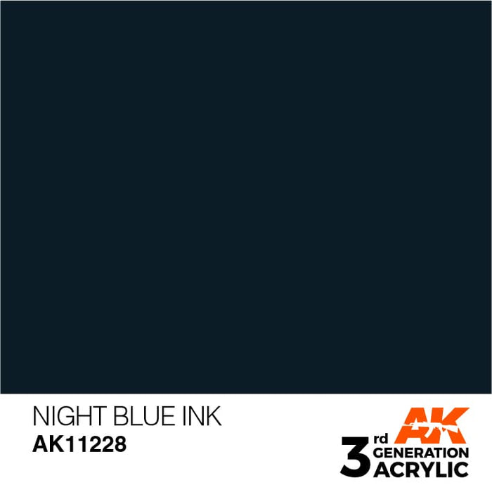AK11228 Night Blue INK 17ml
