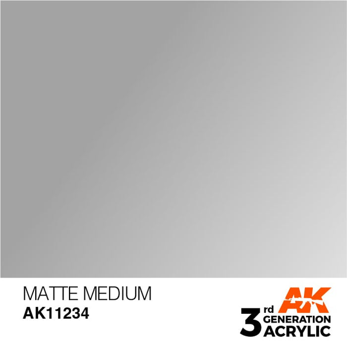 AK11234 Matte Medium 17ml