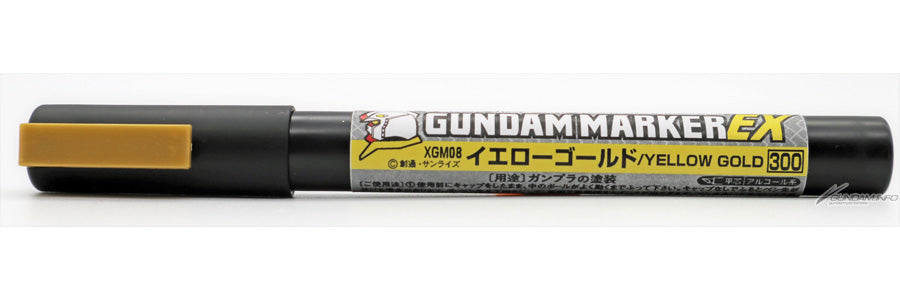 XGM08 GUNDAM MARKER EX YELLOW GOLD