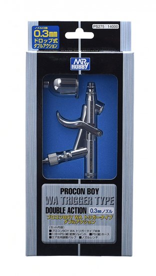 Mr Hobby PROCON BOY WA 0.3 mm Premium Double Action Trigger Type Airbrush