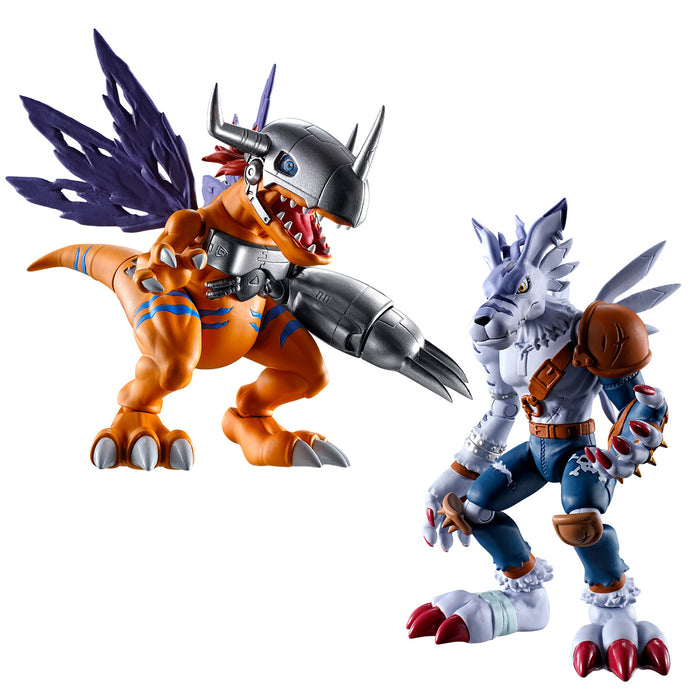 Shodo - Digimon Metalgreymon & Weregarurumon