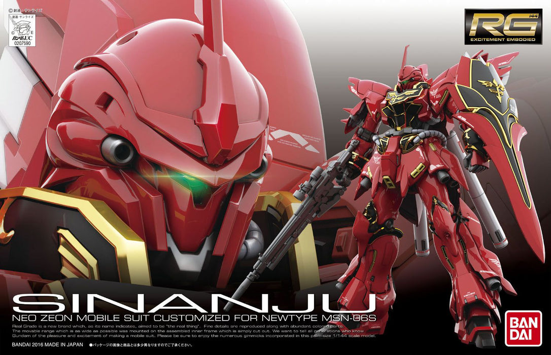 RG 1/144 MSN-06S SINANJU