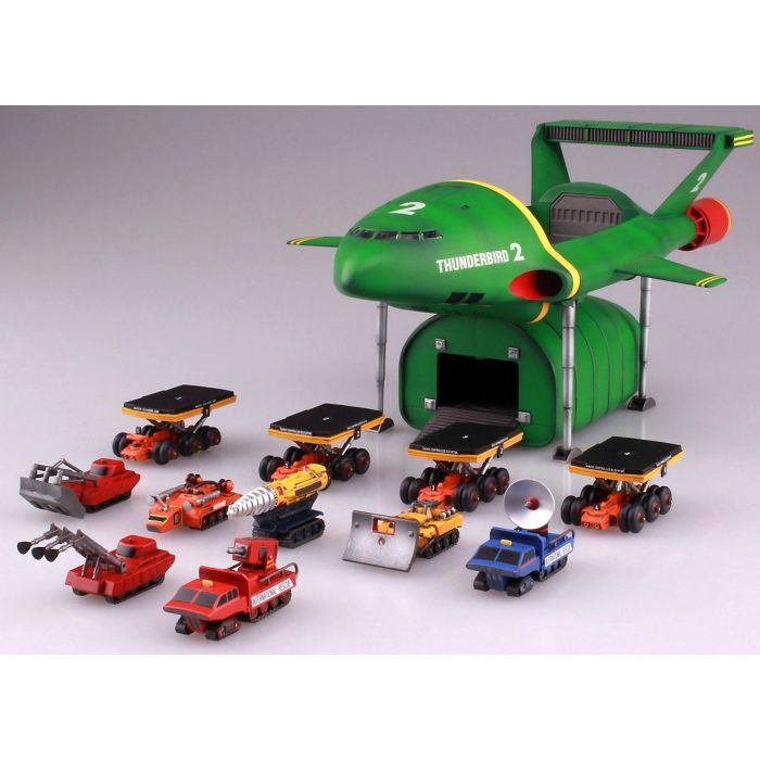 Thunderbird 2 & Rescue Vehicles