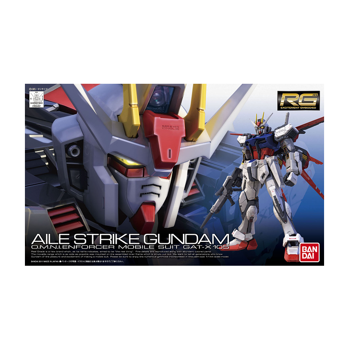 1/144 RG GAT-X105 Aile Strike Gundam - Gundam Seed