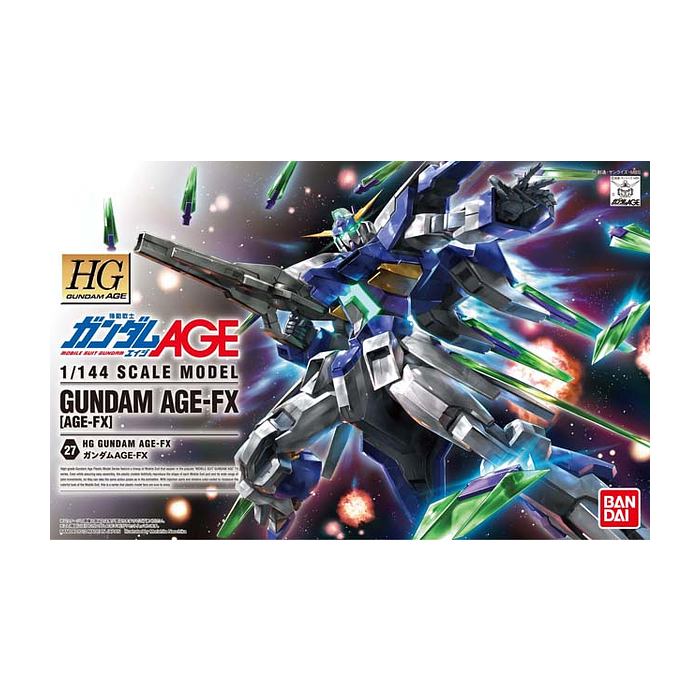 HG ガンプラ セット GUNDAM AGE-1/AGE-2/AGE-FX 1/144 HG Gundam AGE-FX — Ani Mecha