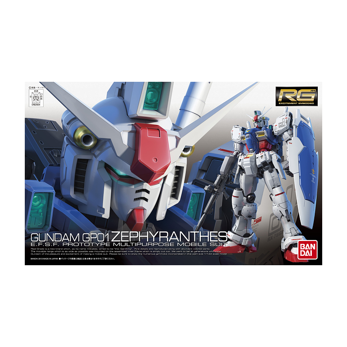 1/144 RG RX-78GP01 Gundam GP01 Zephyranthes