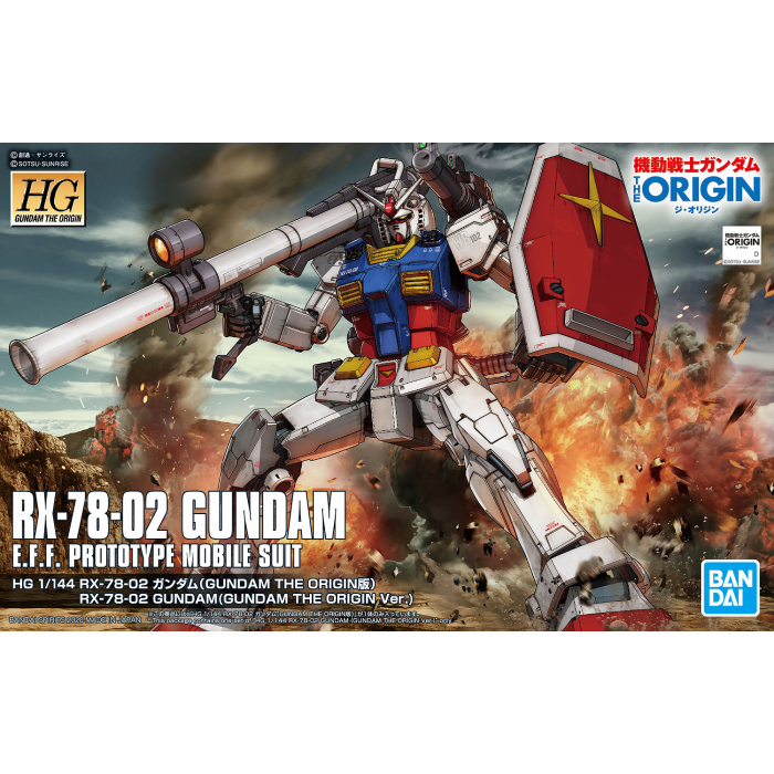 BANDAI HG RX-78-2 GUNDAM ANA オリジナルカラーVer 1/144 HG RX-78-2 Gundam (Gundam The Origin Ver.) — Ani Mecha