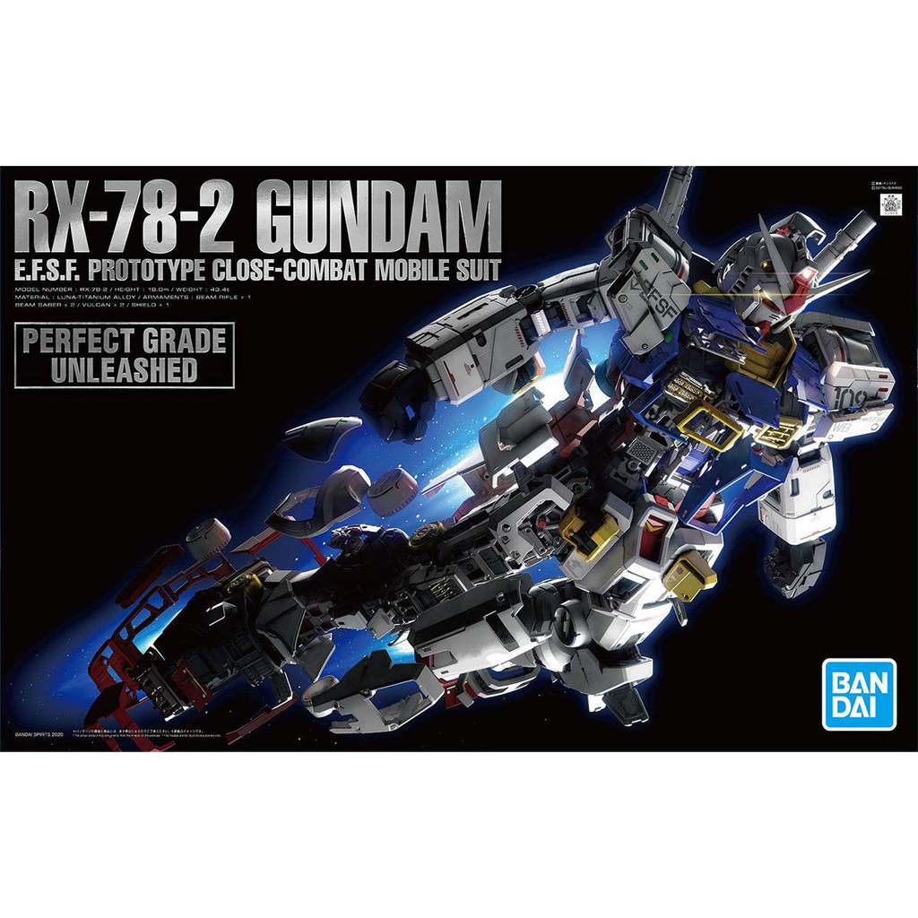PG UNLEASHED 1/60 RX-78-2 ガンダム　未組立 1/60 PG Unleashed RX-78-2 Gundam — Ani Mecha