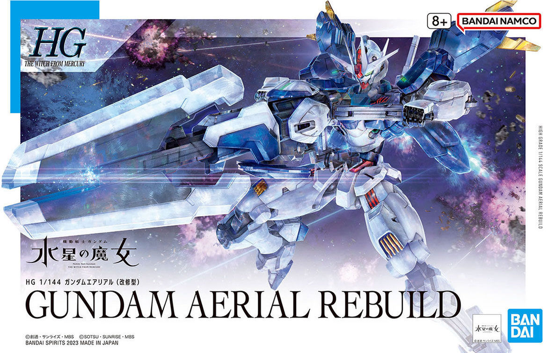 1/144 HG Gundam Aerial Rebuild - The Witch from Mercury