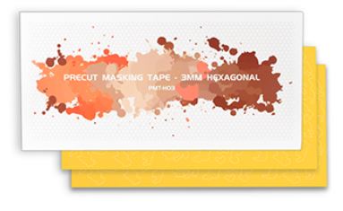 Precut Masking Tape - PMT-H03 3MM Hexagonal