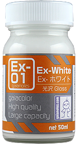 Gaianotes Ex-01 Ex-White (50ml) - Solvent Based
