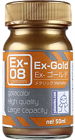 Gaianotes Ex-08 Ex-Gold (50ml) - Solvent Based
